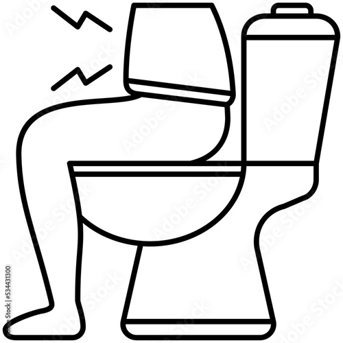 Diarrhea icon