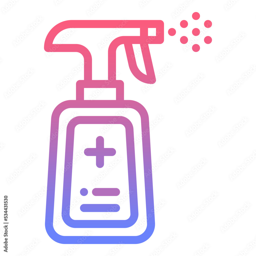 cleaning gradient icon cleaning gradient icon