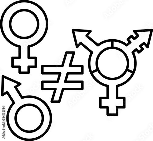 discrimination icon