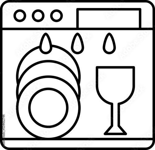 dishwasher icon
