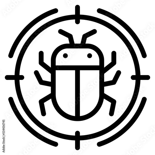 antivirus Outline icon