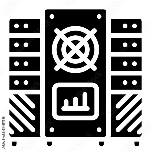 mainframe Solid icon