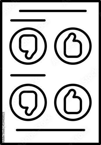 evaluation icon