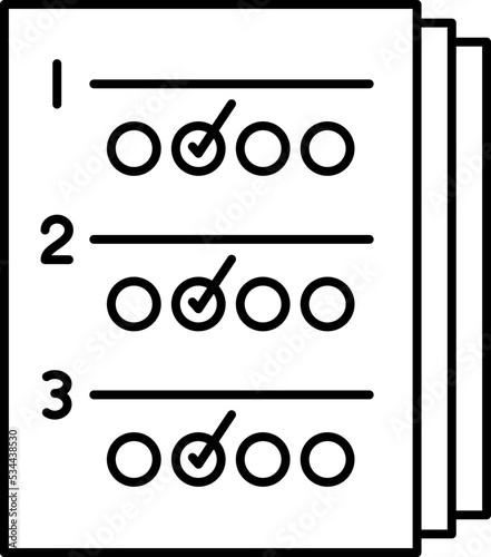 evaluation icon