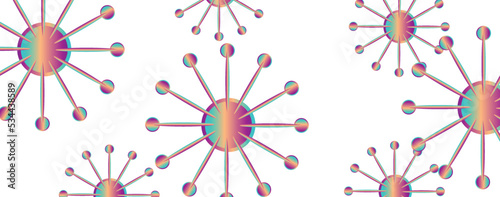 Coronavirus symbol background design. Coronavirus 2019-nCoV. Coronavirus icon isolated
