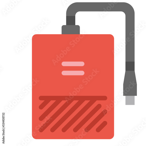 external flat icon