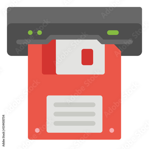 floppy flat icon