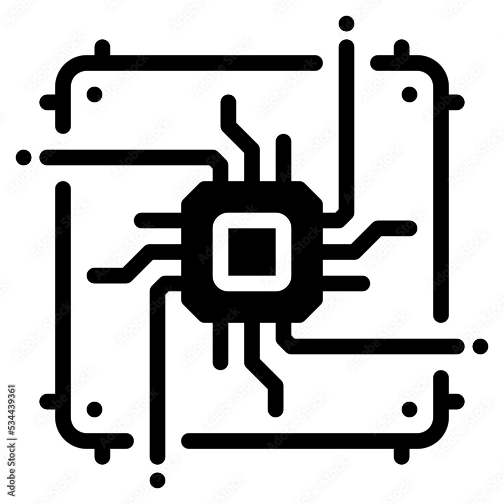 processor Solid icon processor Solid icon