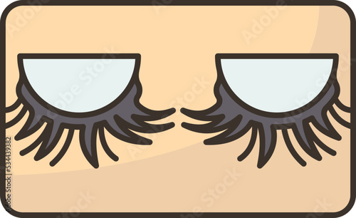 eyelashes icon