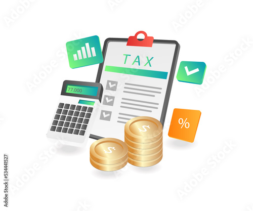Monthly tax and financial reports