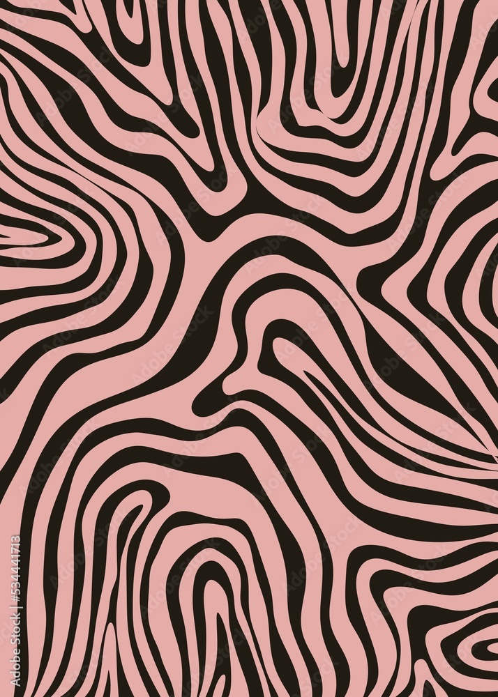 Swirl Wavey Abstract Background