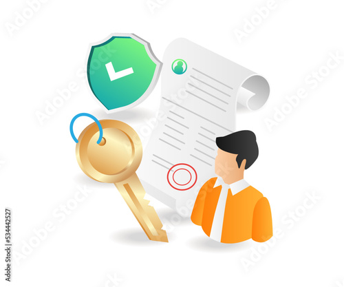 Personal data security on paper