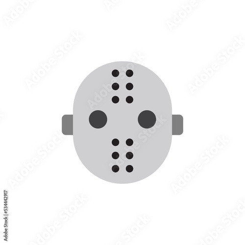 hockey mask vector for website symbol icon presentation