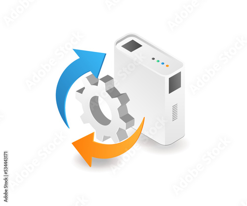 Server data recovery