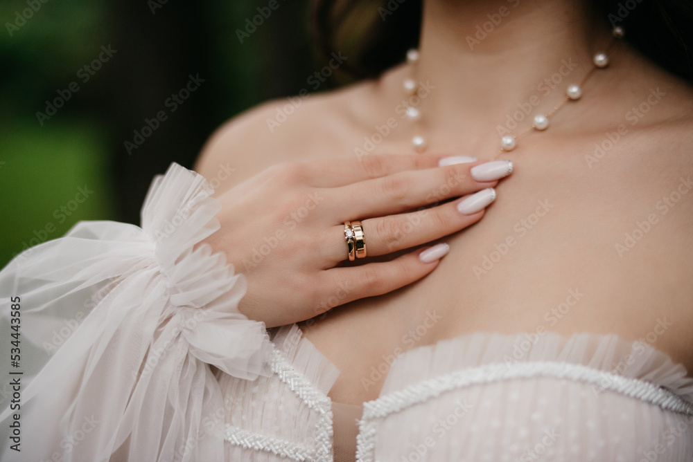 Woman's hand with beautiful nails Woman's hand with beautiful nails