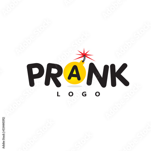 Prank logo boom element