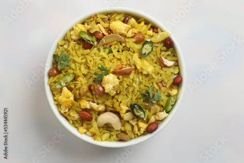 indian breakfast dish poha