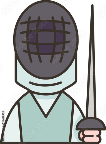 Fencing icon