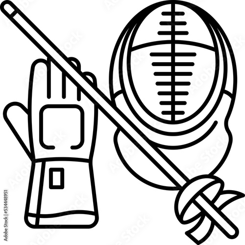 fencing icon