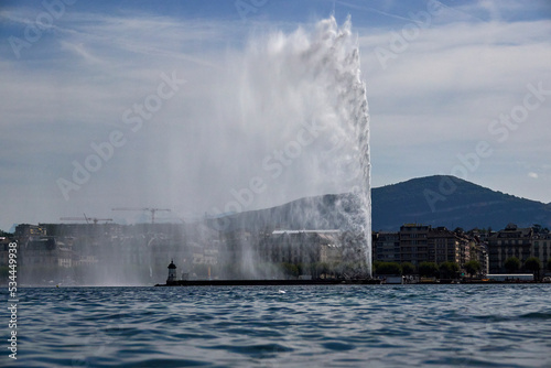 Geneva lake in September 