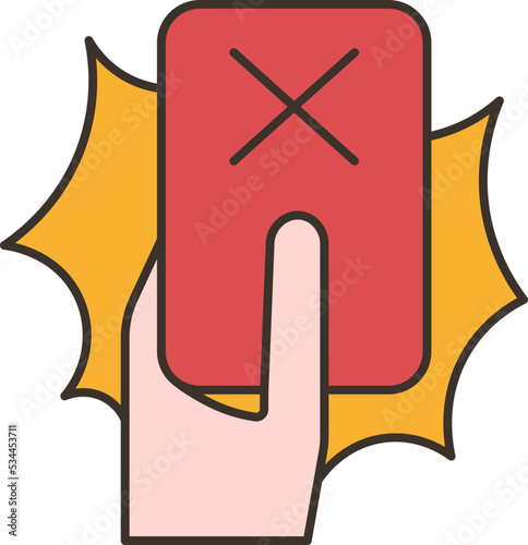 foul icon