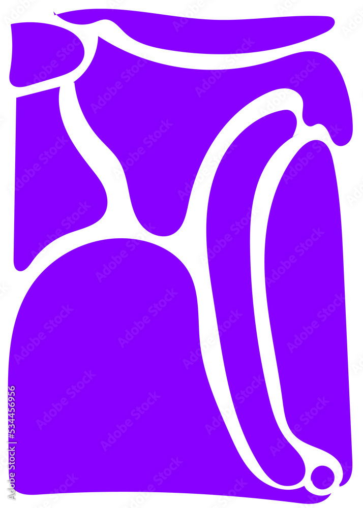 Abstract Shapes Flower Background Purple Abstract Shapes Flower Background Purple