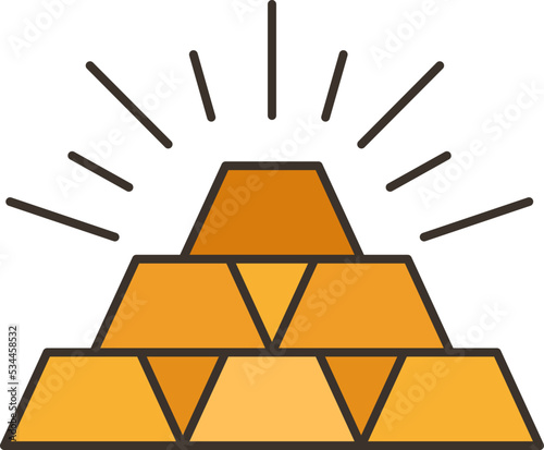 Gold icon