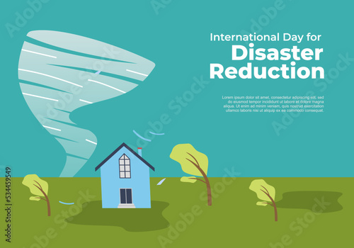 International day for Disaster Reduction celebrated on october 13.