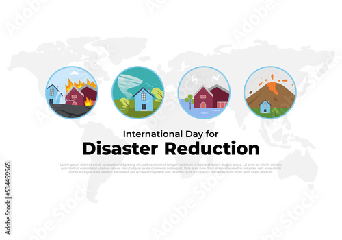 International day for Disaster Reduction celebrated on october 13.