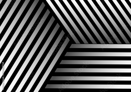Abstract black lines stripe...