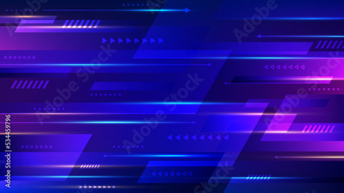 Abstract technology futuris...