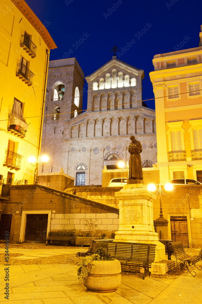 Cathedral Santa Maria, Castello,  Roman Catholic cathedral in Cagliari, Sardinia, Italy
