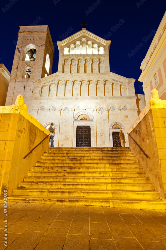 Cathedral Santa Maria, Castello,  Roman Catholic cathedral in Cagliari, Sardinia, Italy
