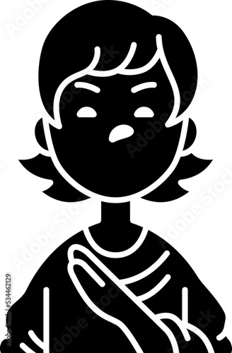 Hate icon