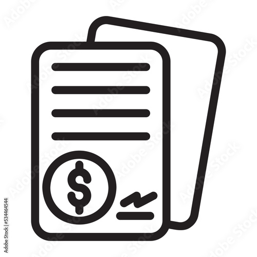contract line icon