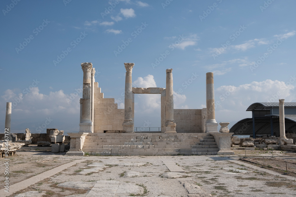 Visitando ruinas grecorománicas en turquia