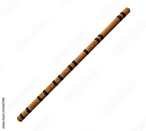 illustration of music, Chinese flutes are generally made from bamboo and belong to the bamboo classification of Chinese music, The dizi is a Chinese transverse flute photo