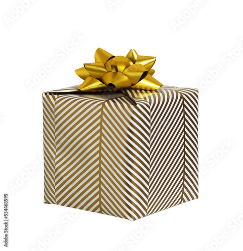 Wrapped in festive paper gi...