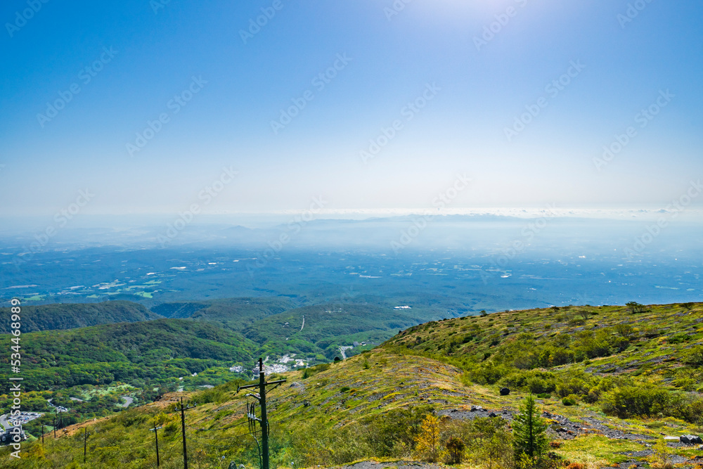 那須岳（茶臼岳）9合目のパノラマ風景【栃木県・那須塩原市】