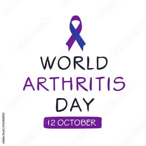 World Arthritis day, held on 12 October.