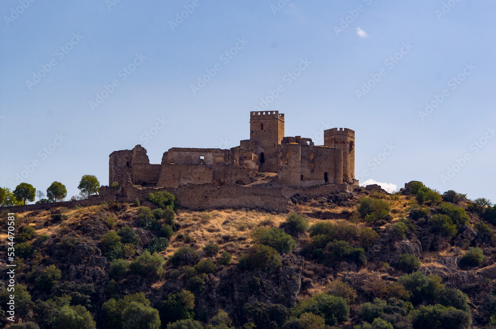 Castillo de Belvis de Monroy, Cáceres, Extremadura.
