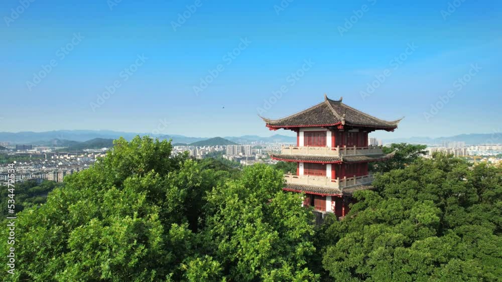 Fushan Park, Shaoxing City, Zhejiang province, China Fushan Park, Shaoxing City, Zhejiang province, China