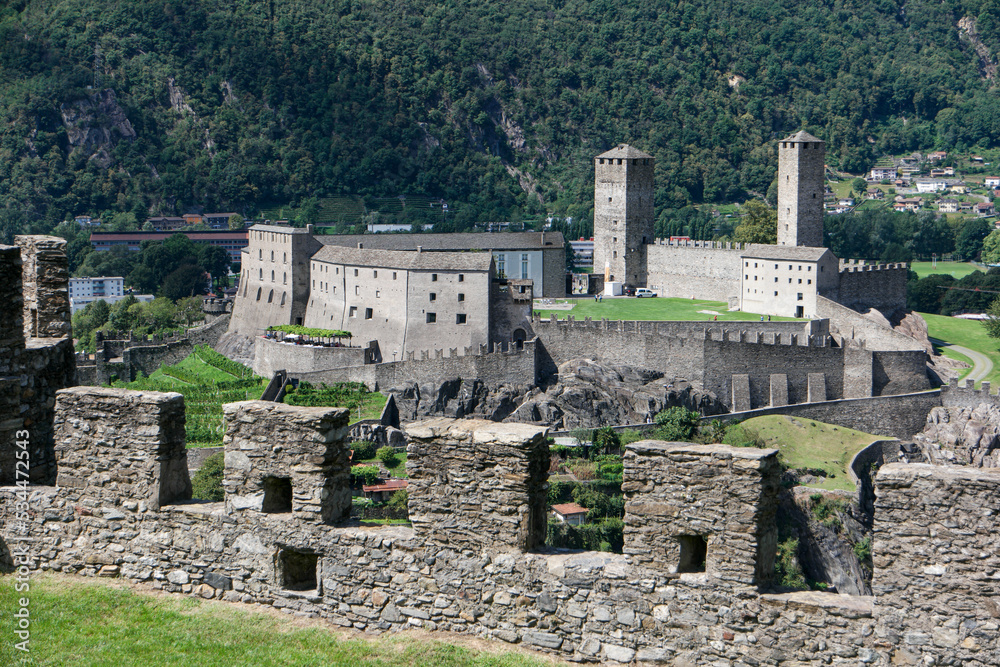 Fortificazioni nella città di Bellinzona