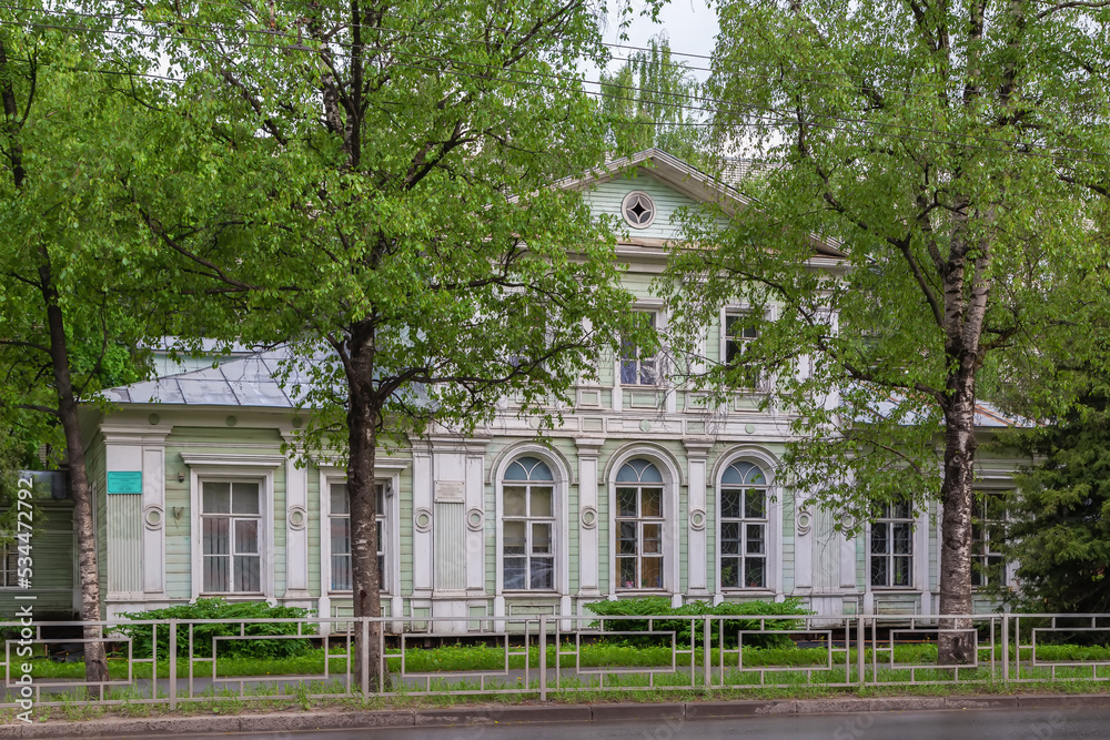 Wooden house in Vologda, Russia