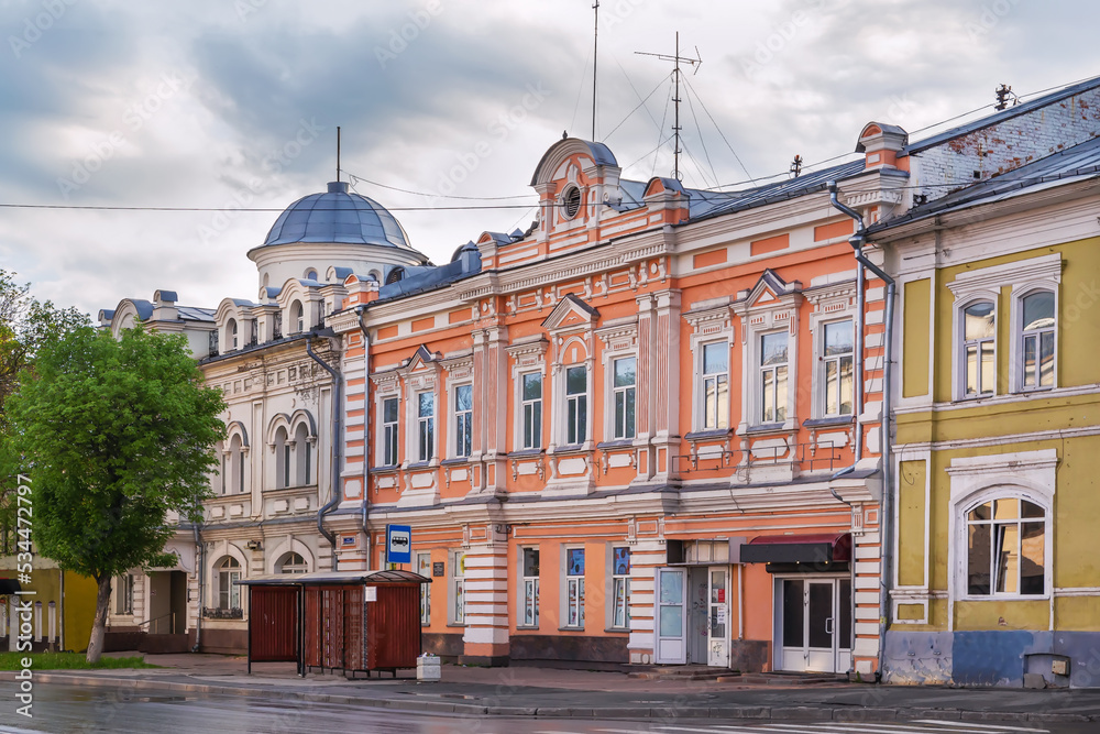 Fototapeta premium Street in Vologda, Russia
