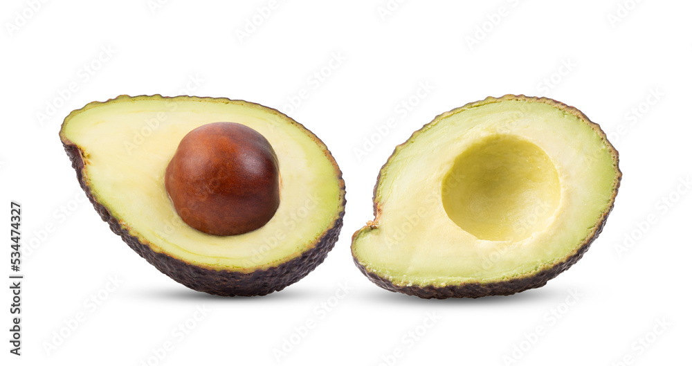 Avocado isolated on transparent png