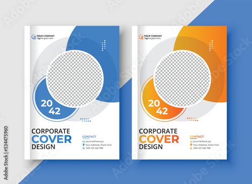 Business Brochure Cover and annual report, poster, flyer, catalog, magazine template layout design