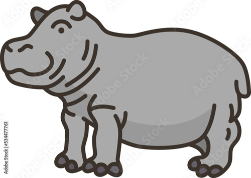 hippopotamus icon