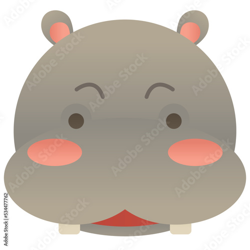 hippopotamus icon