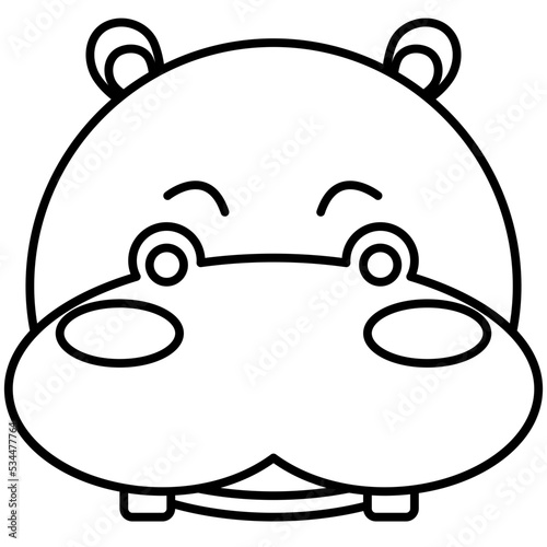hippopotamus icon